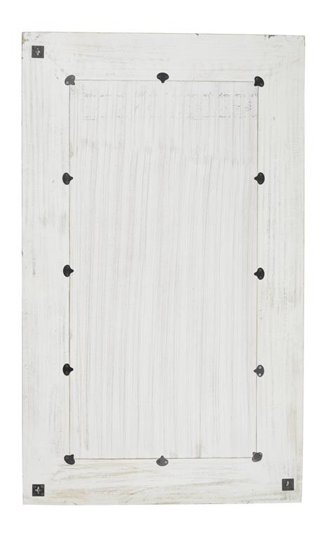 Brown Farmhouse Wall Mirror, 36"x 1"x 59"