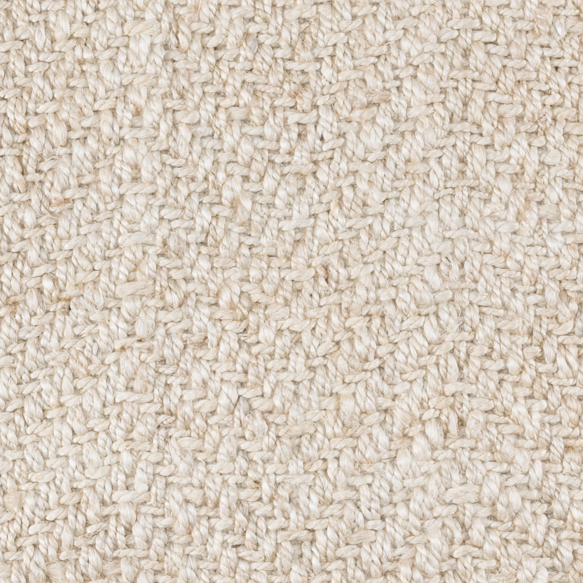 Herringbone Ivory 8x10 Jute Rug