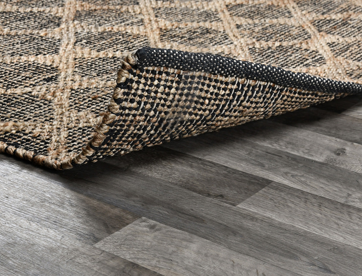 Mojave Black Natural 5x8 Rug