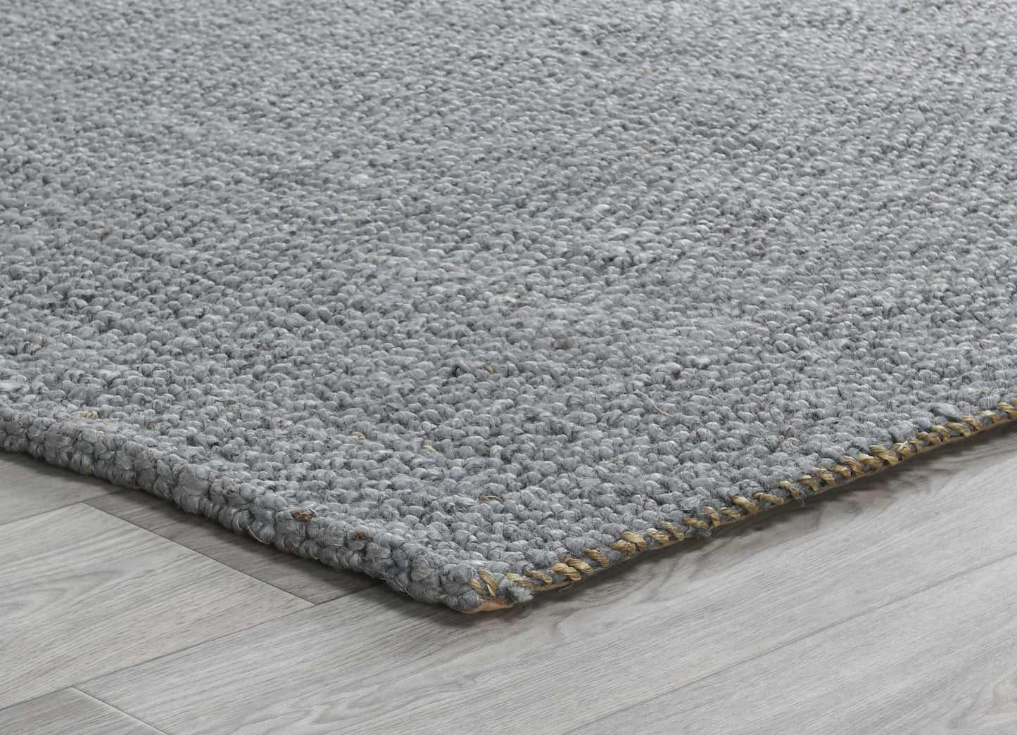Chunky Loop Blue Charcoal Rug 8x10