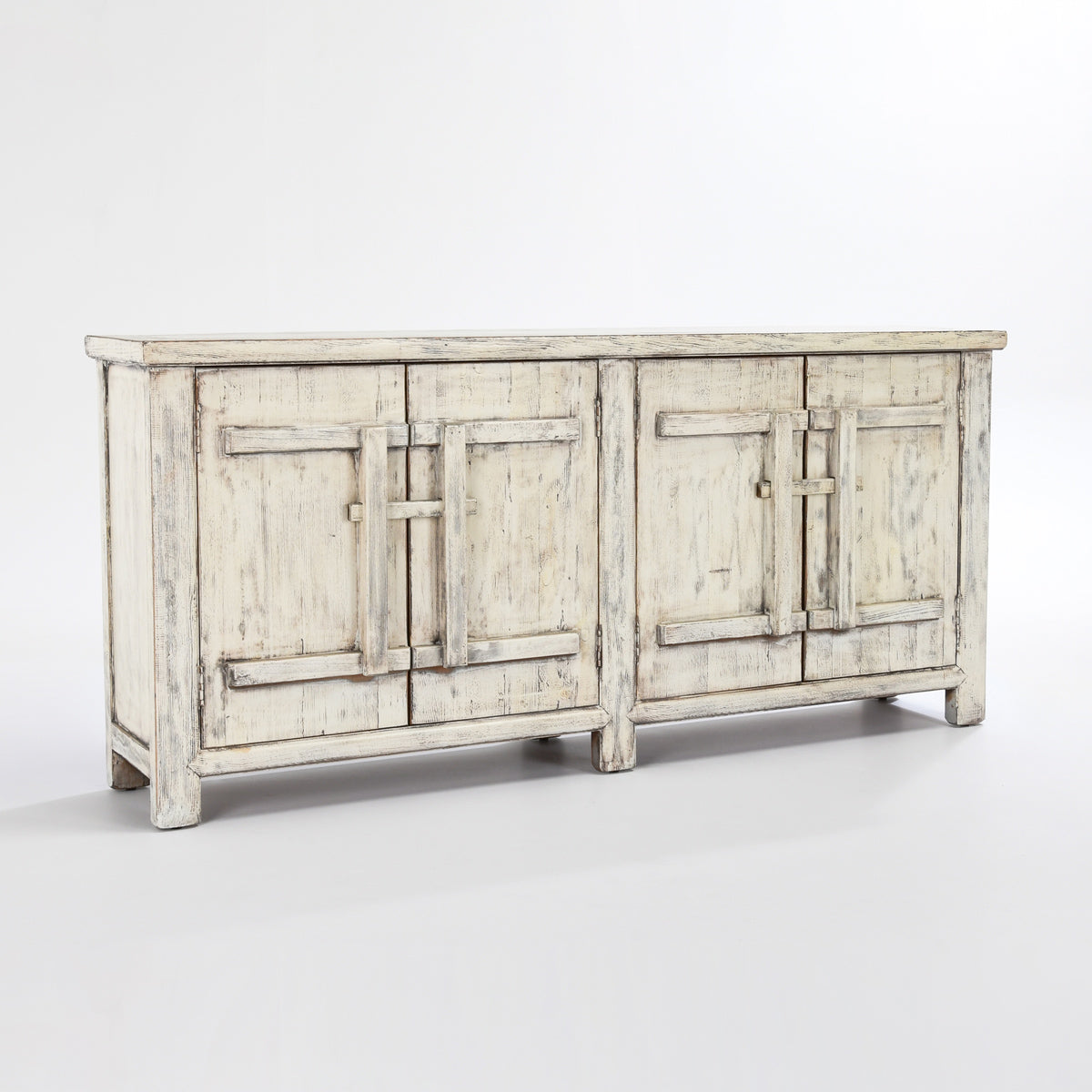 Lagos 4Dr Sideboard Antique White