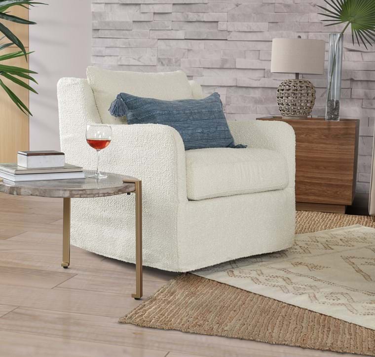 Rosemary Swivel Accent Chair