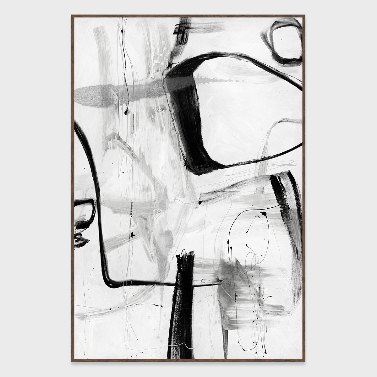 Yin Art 40x60 Framed Wall Art