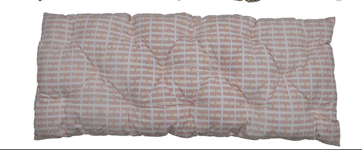 Cotton Printed Tufted French Cushion