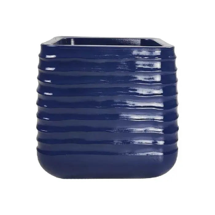 Large Urbino Planter Dark Blue 50.5x50.5x49