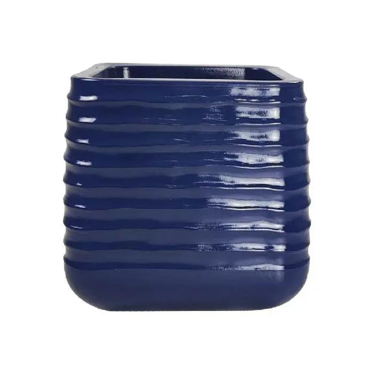 Large Urbino Planter Dark Blue 50.5x50.5x49