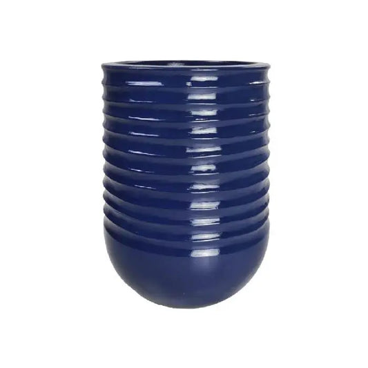 Small Norman Planter Dark Bleu 28x28x37