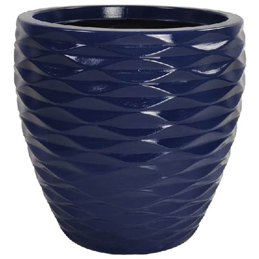 Medium Tharabar Planter Dark Blue 34x34x32.5