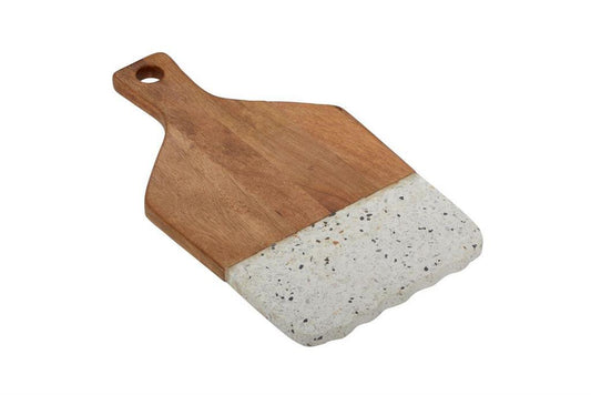 Terracotta Wood Contemporary Chopping Board 9"W, 16"H