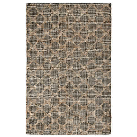 Mojave Black Natural 5x8 Rug