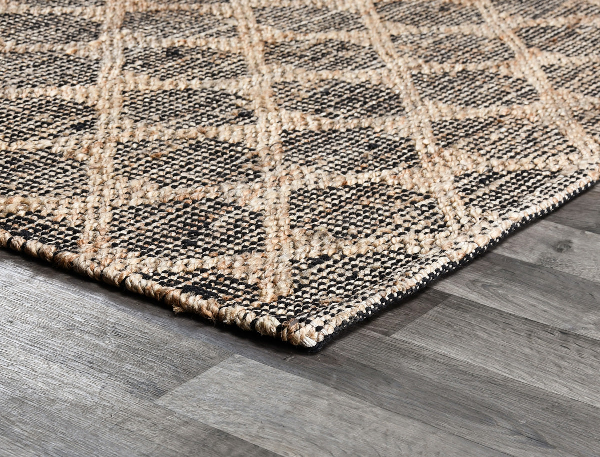 Mojave Black Natural 8x10 Rug