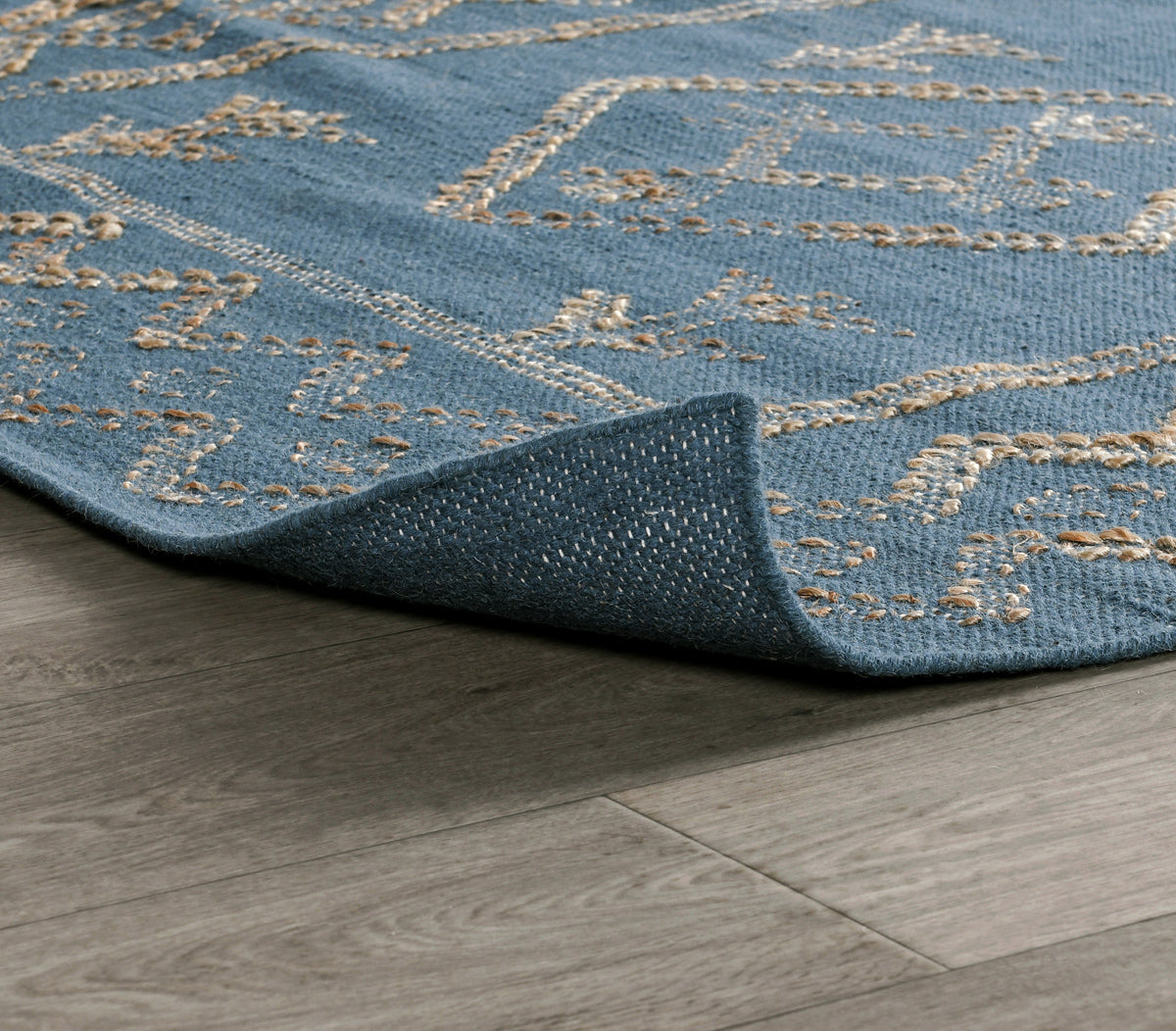 Lagos Blue Natural 8x10 Rug