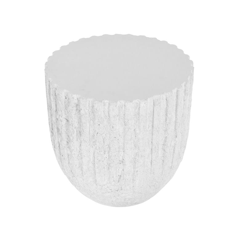 Seattle 20 Outdoor End Table White