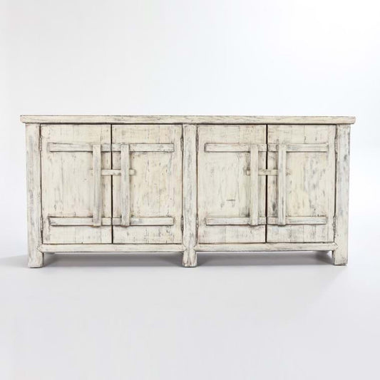 Lagos 4Dr Sideboard Antique White