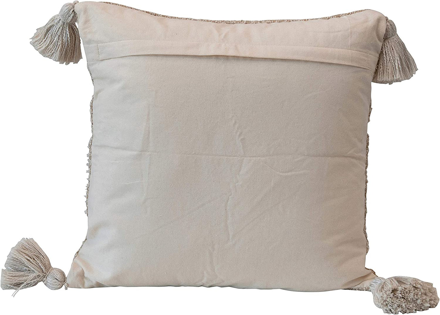 Cream & Tan Color Pillow
