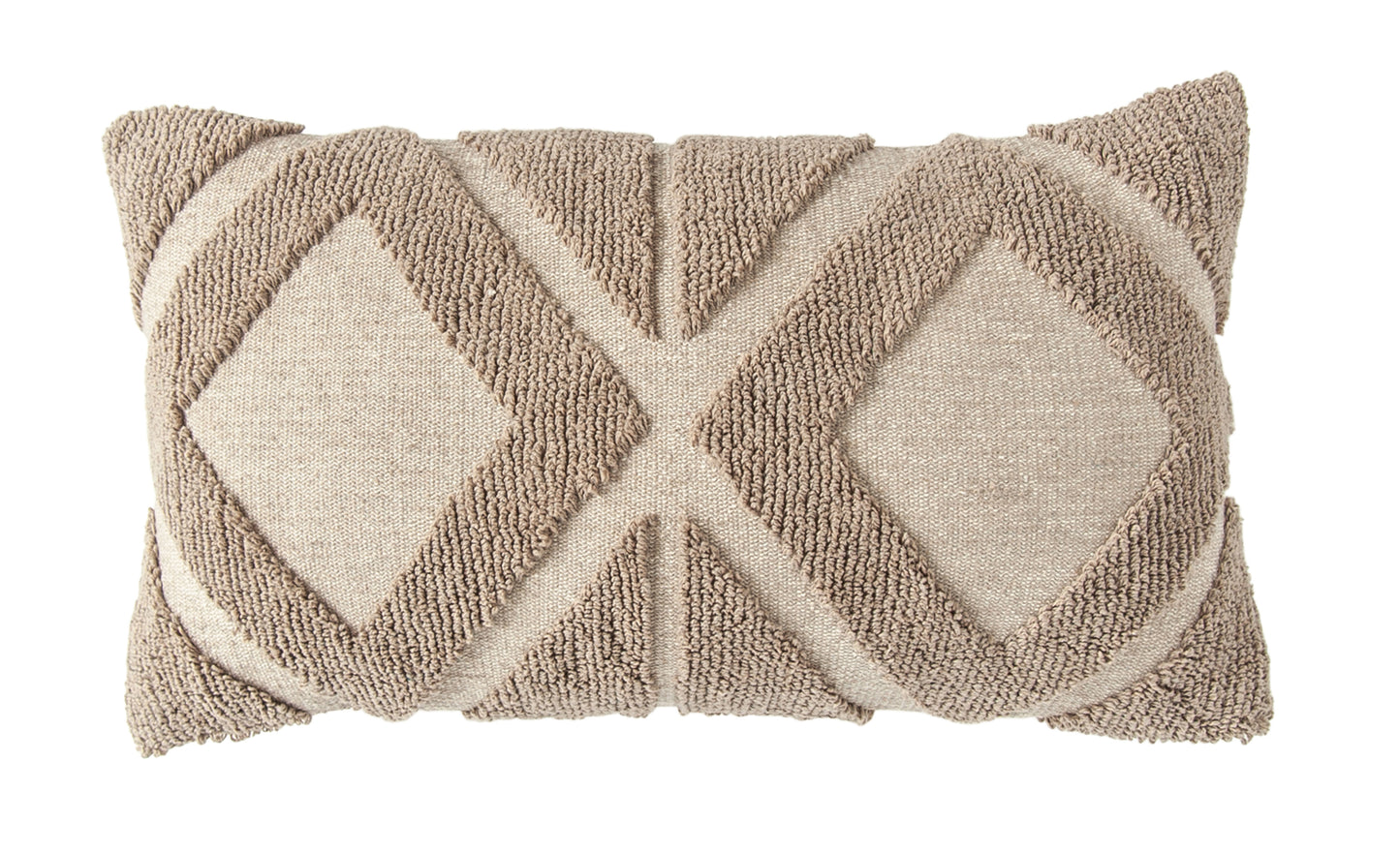 Cotton Blend Chenille Lumbar Pillows