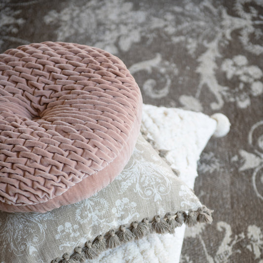 16" Round Cotton Pillow
