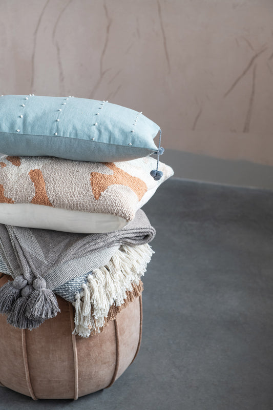 Punch Hook Modern Decorative Pillow