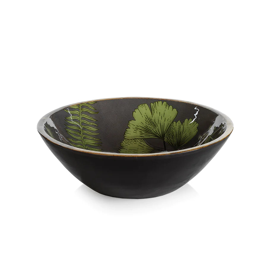 Botanical Garden Mango Wood Bowl