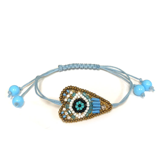 Friendship Bracelet Light Blue