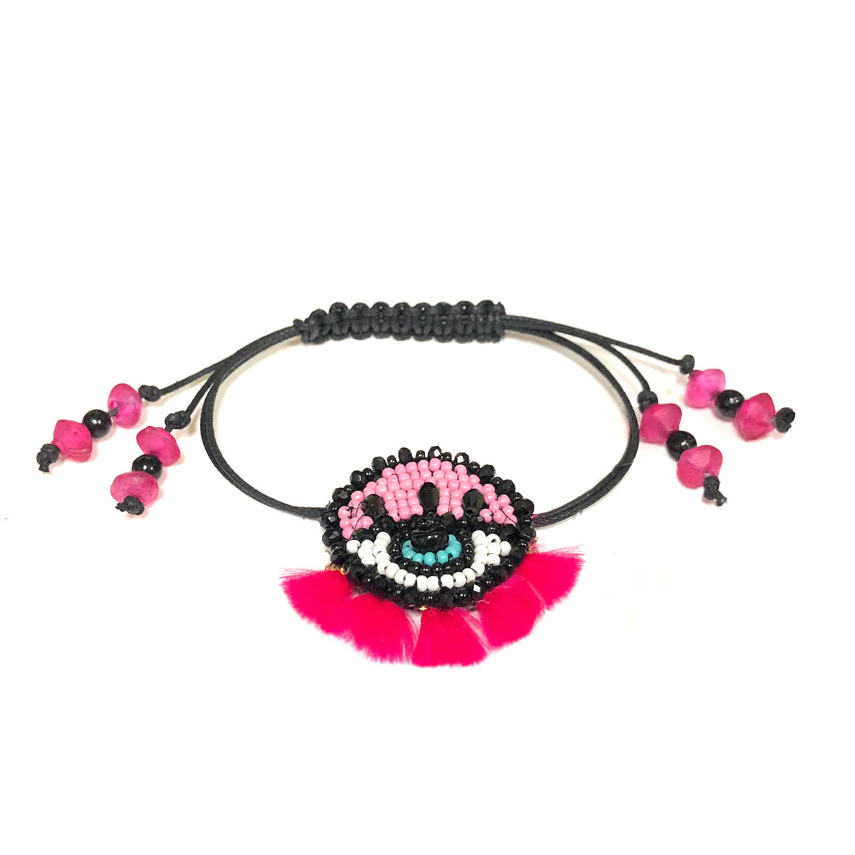 Friendship Bracelet Pink Eye