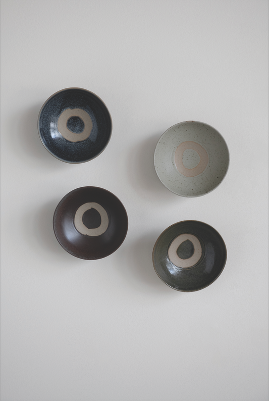 6" Porcelain Wall Bowl