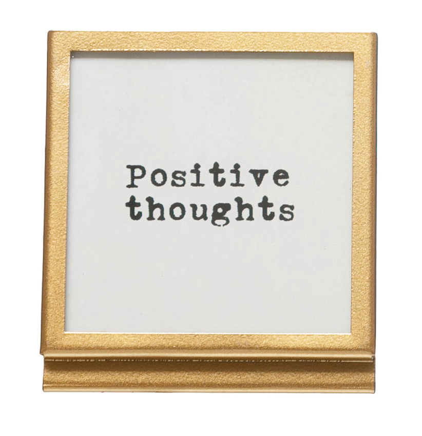 Frame with Easel and Saying