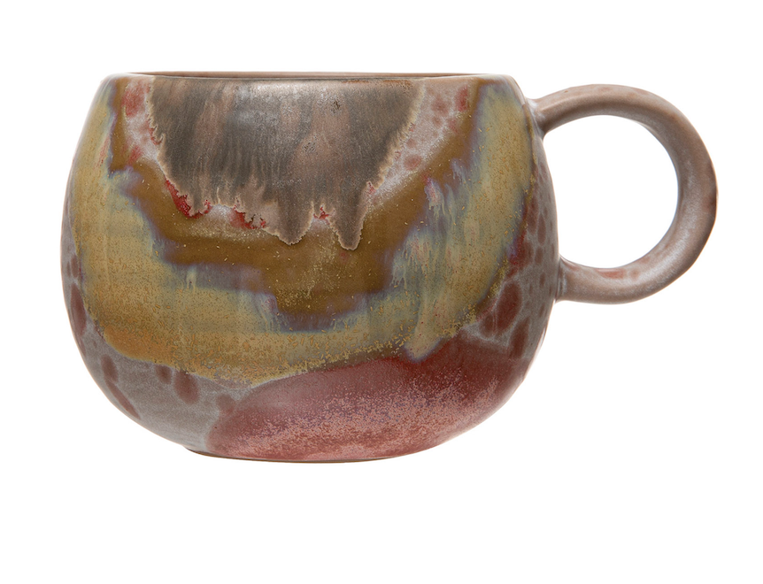 16 oz Stoneware Mug, Reactive Glaze