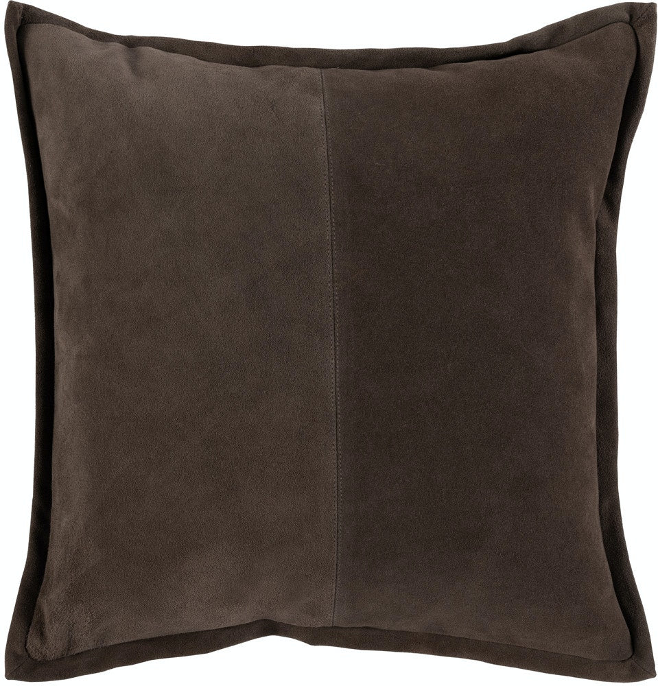 SLD Rabun Suede Cocoa 20X20 Accent Pillow