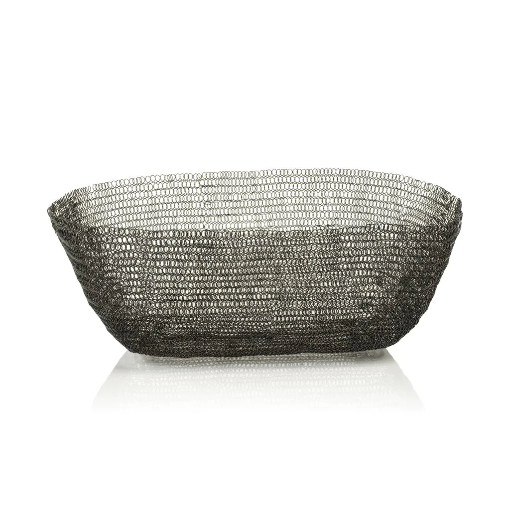 Lola Lace Wire Basket