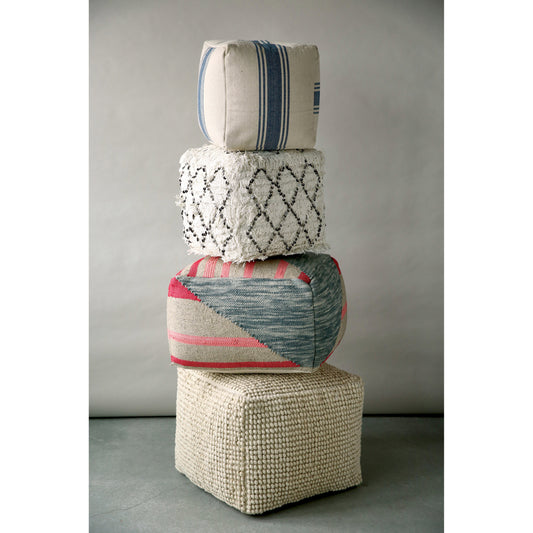 New Zealand Wool Pouf