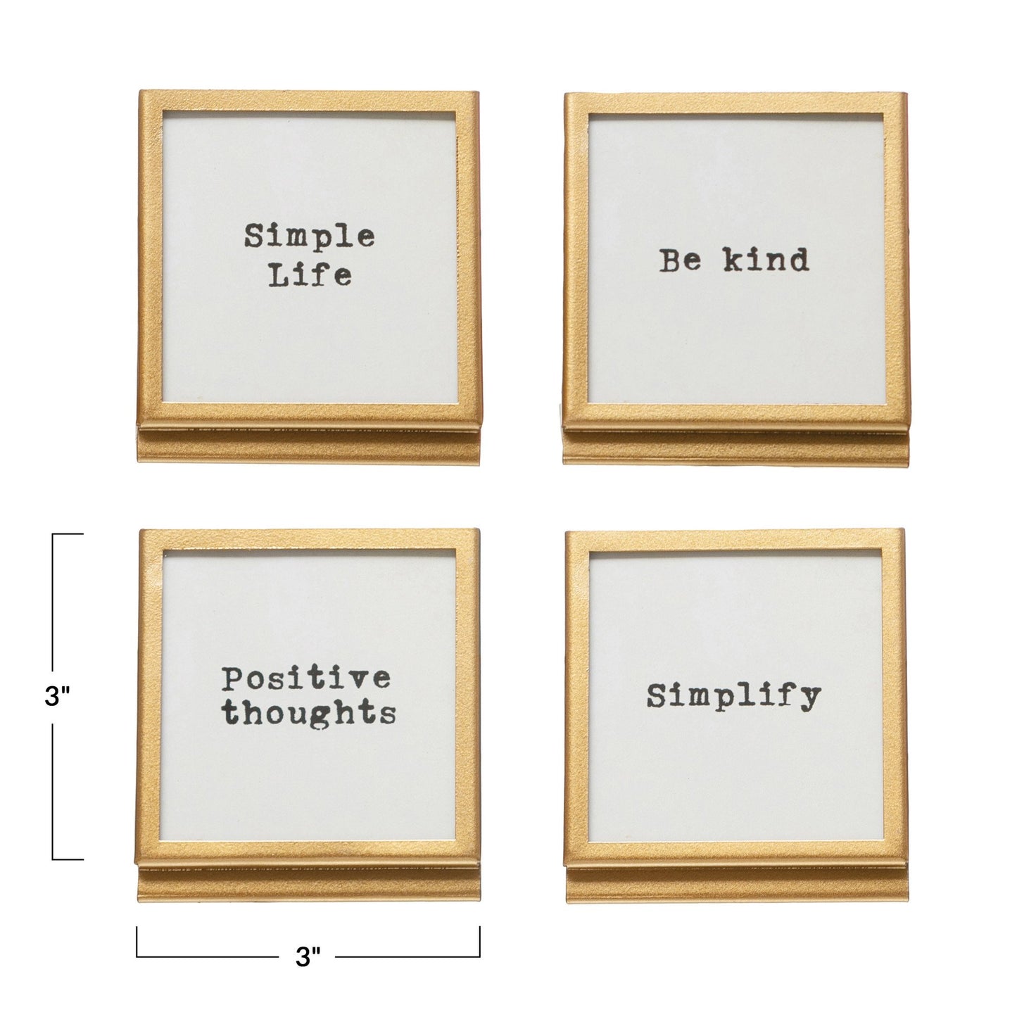 Frame with Easel and Saying