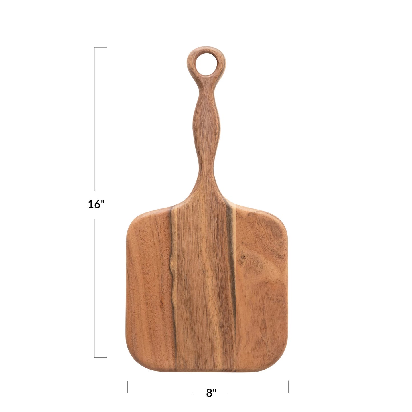 Acacia Wood Cheese / Cutting Board with Handle