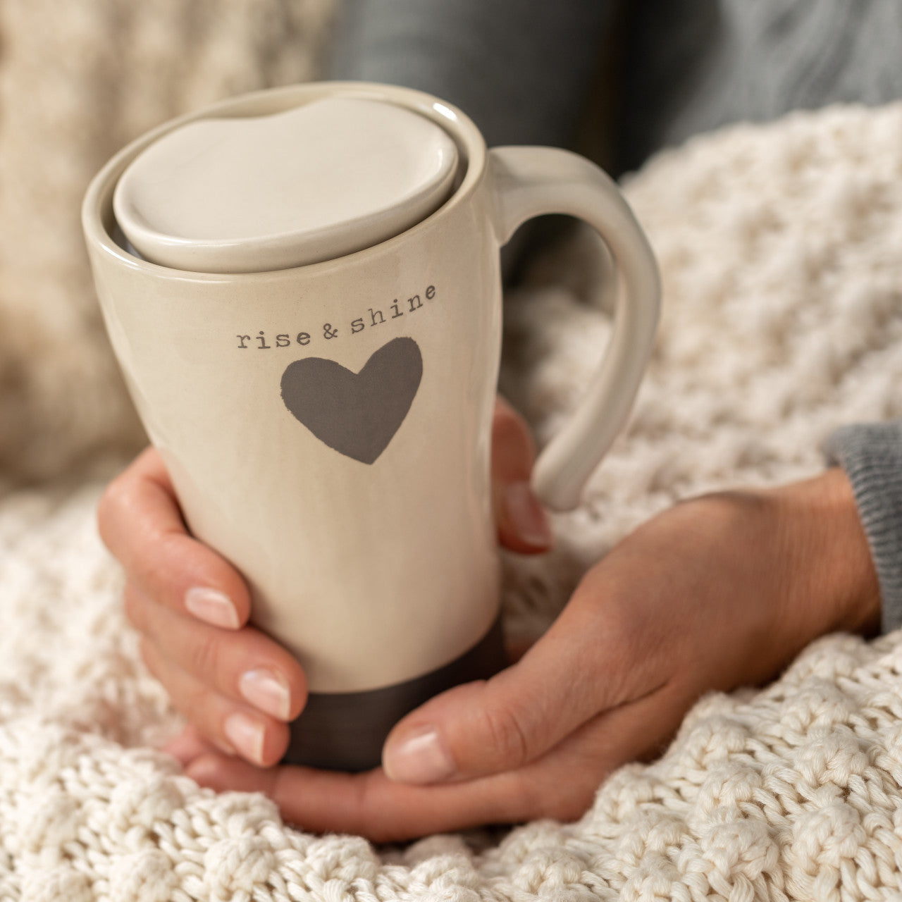 Rise & Shine Heart Travel Mug / Tumbler