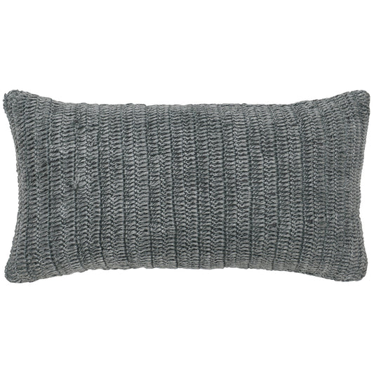 Rina Stone Gray 14X26 Accent Pillow
