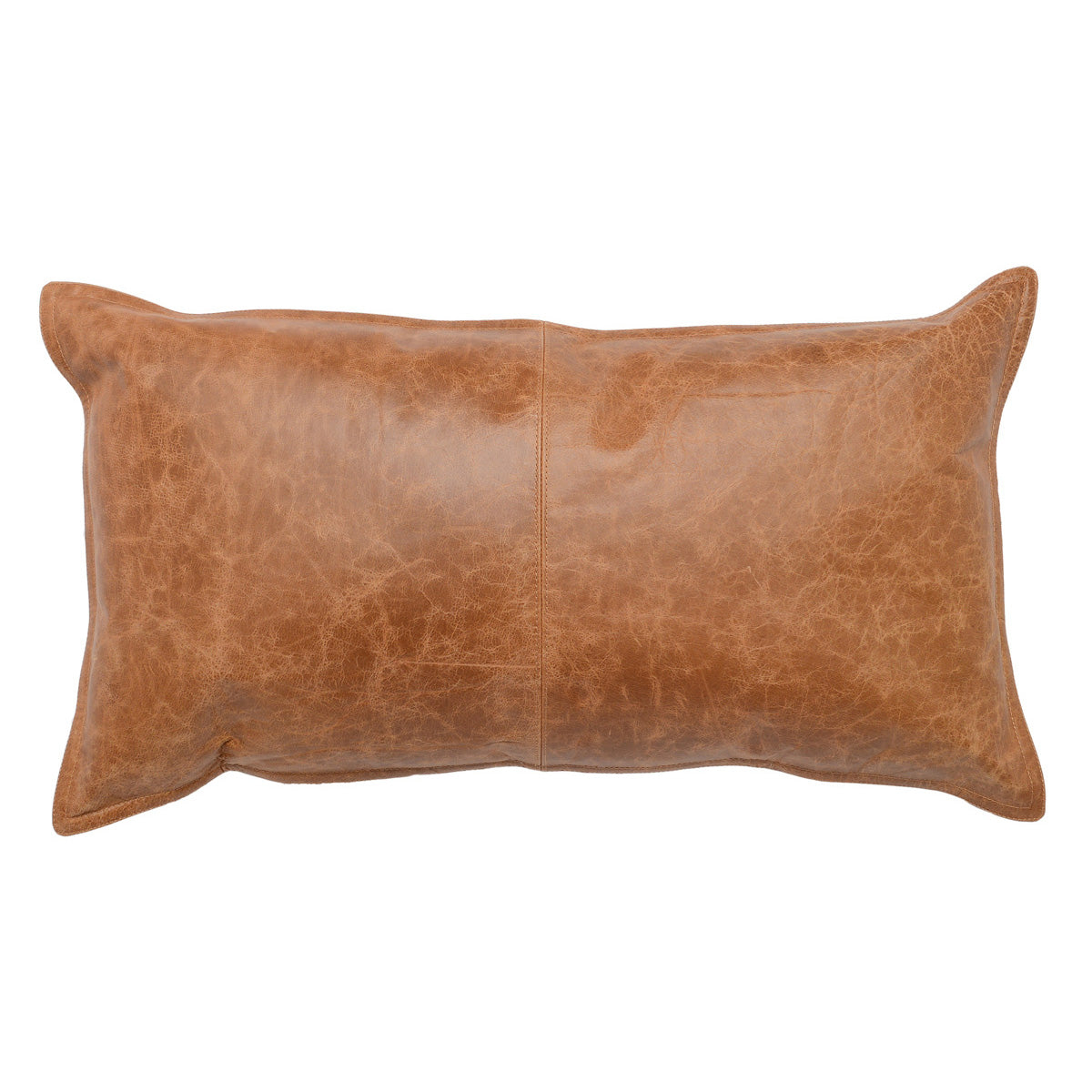 SLD Leather Dumont Chestnut Accent Pillow  14x26
