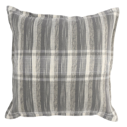 RM Karlie Gray Ivory  Pillow 22x22