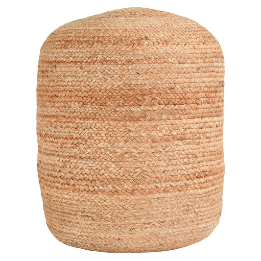 Madeira Jute Natural Pouf 18x18x18