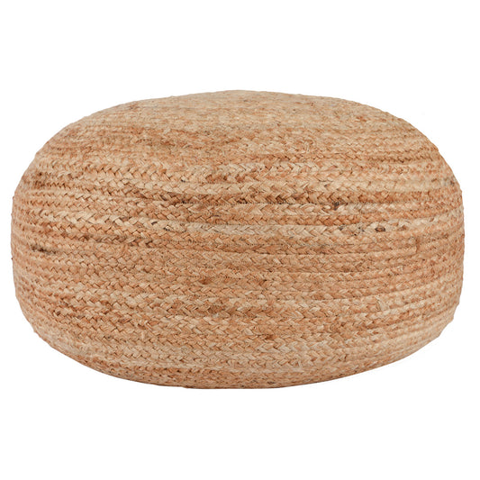 Braga Jute Natural Pouf 29x29x11